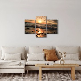 Obraz - Západ slnka pri oceáne (90x60 cm)