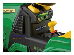 Peg Perego Elektrický traktor Bager JOHN DEERE GROUND LOADER  IGOR0068 - 330W - 12V 8Ah - 2024