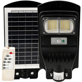 BERGE Solárna pouličná LED lampa MARAKESZ - 30W - PIR