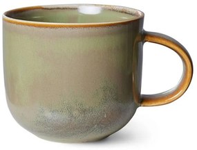 Rustikálne modrý keramický hrnček Chef - 12*9*8 cm / 320 ml