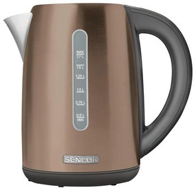 Sencor - Rýchlovarná kanvica s termoreguláciou 1,7 l 2150W/230V hnedá