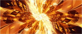 Obraz - Abstrakcia (120x50 cm)