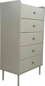 XXXLutz KOMODA, farba duba, svetlosivá, 70/121,6/40 cm Xora - Komody - 002479000203