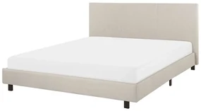 Manželská posteľ 160 cm ALVIA (s roštom) (béžová). Vlastná spoľahlivá doprava až k Vám domov. 1007079