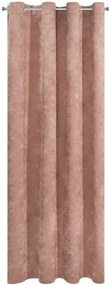Zatemňovací záves na kruhy v tmavo ružovej farbe 140 x 250 cm