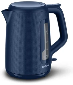 Tmavomodrá plastová rýchlovarná kanvica 1,7 l KO2M0410 – Tefal