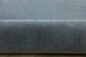 Protišmykový koberec PLUSH sivý