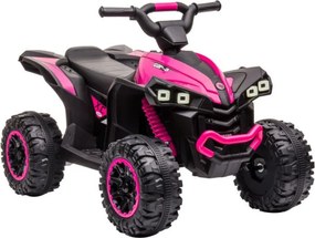 LEAN CARS HL568 Ružový dobíjací štvorkolka