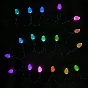 Twinkly TWC9040STP-GEU - LED RGB Vonkajšia vianočná reťaz 40xLED 14,5 m IP44 Wi-Fi