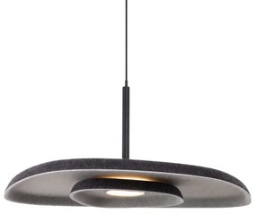 MAXLIGHT P0560 - LED Luster na lanku DEUX LED/5W/230V čierna