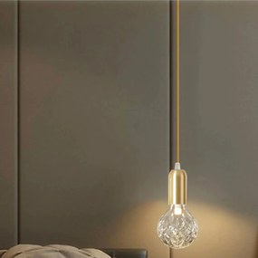 Toolight - závesná lampa Retro Gold G9 APP649-1CP, zlatá, OSW-08160