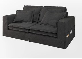 Čierna pohovka 196 cm Nora – Ropez