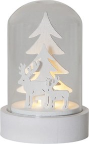 STAR TRADING Svietiaca dekorácia Winter Fairytale Kupol – set 3 kusov