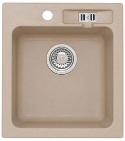 VICTORIA 20 / 55 béžová (430x480mm)+jednoduchý sifon F