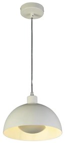 Searchlight 35411CR - Závesný luster na lanku MARS 1xE27/60W/230V priemer 40 cm krémový