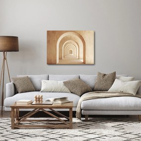 Obraz - Béžový priechod (70x50 cm)