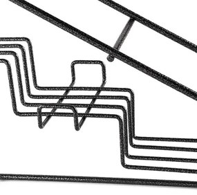 Kovový stojan na fľaše Kov