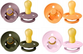 Kaučukový cumlík BIBS Colour 18m+ Farba: tmavozelená