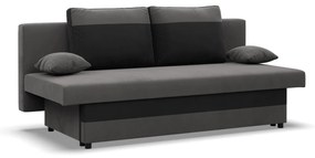 Veľká rozkladacia pohovka SONY model 2 Sivá-čierna