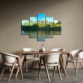 Obraz - jazero (150x105 cm)