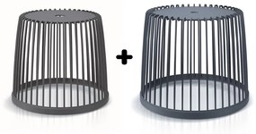 Set 2 univerzálnych košov, 35 + 50 l, antracit