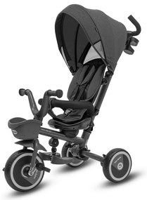 Baby Mix Detská trojkolka 5v1 Relax 365°, sivá
