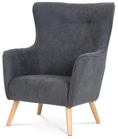 Kreslo AK-313 GREY2, sivá látka