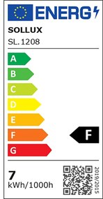 LED žiarovka E27 3000k 7w 760lm