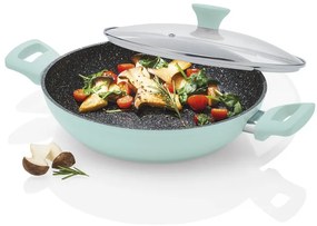 Ernesto®  Servírovacia panvica, 28 cm (modrá)  (100365491)