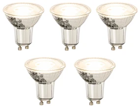 Sada 5 stmievateľných LED žiaroviek GU10 8W 650lm 2700K