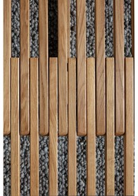 Konferenčný stolík z dubového dreva v prírodnej farbe 60x70 cm Unai – MOME