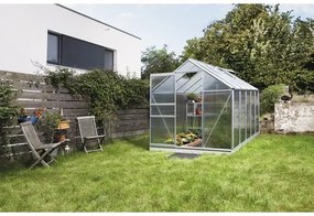 Skleník Vitavia Venus 6200 polykarbonát 4 mm 195x321 cm hliník vr. základového rámu