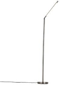Moderná stojaca lampa oceľ vrátane LED - Berdien