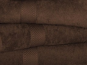 XPOSE® Froté osuška VERONA - tmavo hnedá 100x180 cm