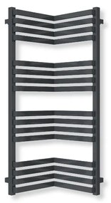 Terma24 Incorner 1005x350 vodný/elektrický radiátor Modern Grey SX