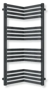 Terma24 Incorner 1005x350 vodný/elektrický radiátor Modern Grey SX