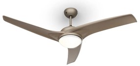 Figo, stropný ventilátor, 52", 55 W, stropná lampa, 2 x 42 W, diaľkový ovládač, titán