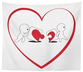 Sablio Deka Puzzle love: 150x120 cm
