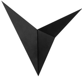 Čierne nástenné svietidlo Bird – Opviq lights