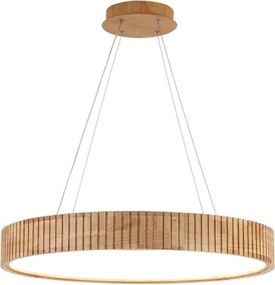 Brilagi - LED luster na lanku FALCON WOOD MODERN LED/40W/230V pr. 60 cm drevo