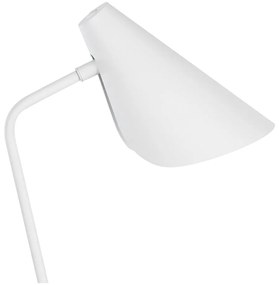 Biela stolová lampa SULION Lisboa, výška 45 cm