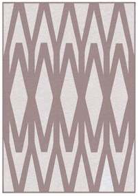GDmats koberce Dizajnový kusový koberec Rhombus od Jindřicha Lípy - 120x170 cm