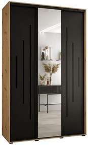 Skriňa 45 Canaris 13 170 artisan/čierna/čierna