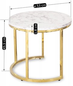 PROXIMA.store - Konferenčné stolíky OLIS VEĽKOSŤ: MAXI