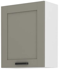 Horná kuchynská skrinka Lucid 60 G 72 1F (claygrey + biela). Akcia -6%. Vlastná spoľahlivá doprava až k Vám domov. 1045444