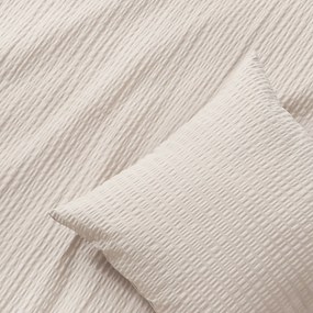 Goldea krepová obliečka na vankúš - latte 40 x 40 cm