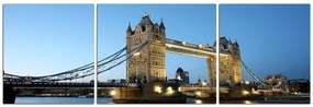 Obraz na plátne - Tower Bridge - panoráma 530C (120x40 cm)