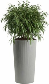 Květináč URBANIKA ECO Wood 57x30 cm šedý