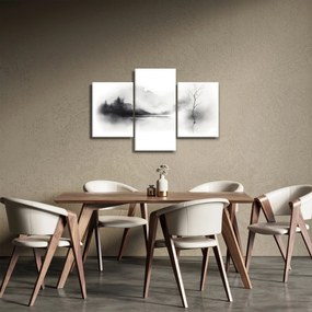 Obraz - Atramentová maľba krajiny (90x60 cm)