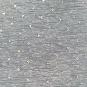 ZÁCLONA NA KRÚŽKOCH SIBEL 140X250 CM BIELA